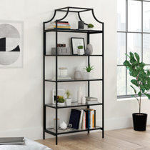 Metal and glass sales bookcase